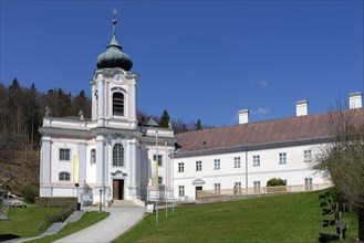 Pilgrimage church and Servite monastery on the Maria Hilf hill