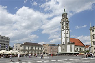 Town Hall Square with Perlach Tower