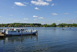 Houseboats on Lake Mirow