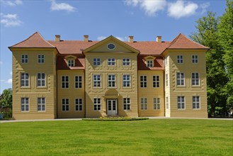 Schloss Mirow on the castle island in Lake Mirow