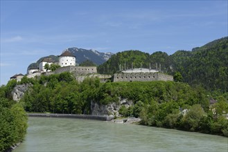 Kufstein Fortress above the Inn river