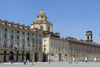 Piazza Castello with the Church of San Lorenzo