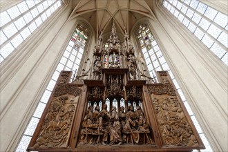 Chancel with Holy Blood Altar by Tilman Riemenschneider