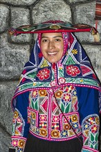 Woman in traditional dress