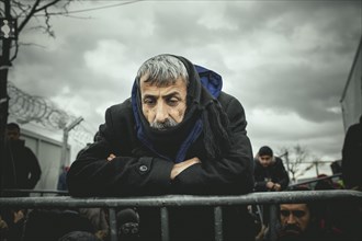 Idomeni refugee camp on Greek Macedonia border