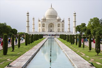 Taj Mahal after a monsoon shower