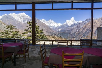 View of Mt. Everest from the Everest View Hotel