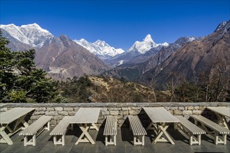 View of Mt. Everest from the Everest View Hotel