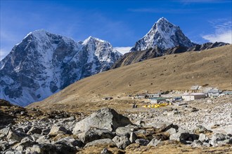 View of Lobuche village