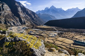 View of the agricultural village of Thame