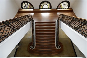 Stairway in Botero Museum