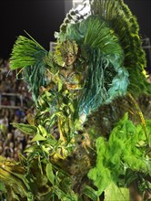 Samba Dancer on a allegorical float