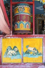 Prayers wheels at Shuzheng Tibetan village