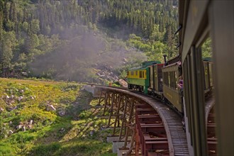 White Pass and Yukon Route Railroad in Skagway