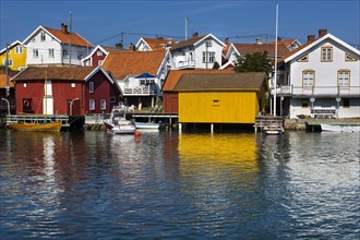 Houses on Gullholmen island