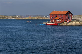 House on the coast of the archipelago