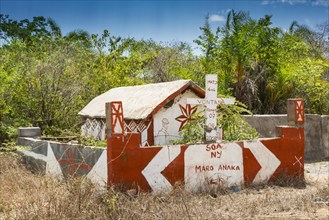 Malagasy tomb of the Sakalava between Morondava and Kirindy