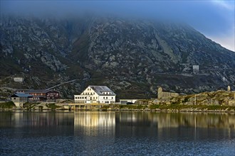 Totensee lake by Grimsel Pass