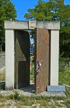 Memorial Gate to Freedom at the former Iron Curtain between Hungary and Austria