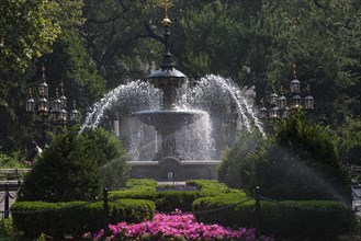 Fountain in City Hall Park