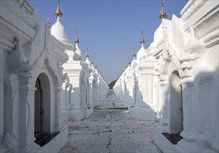 Kuthodaw Pagoda Stupas