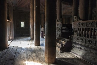 Inside the Bagaya Monastery