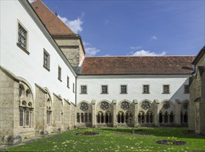 Cloister courtyard