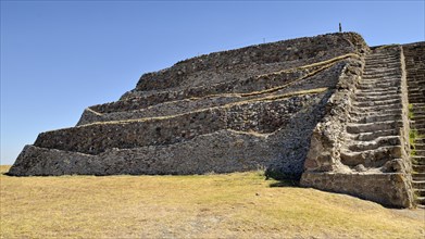 Stone staircase to the Great Pyramid