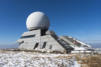 Modern radar station on the Grand Ballon