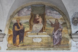 Fresco at the church of San Rocco