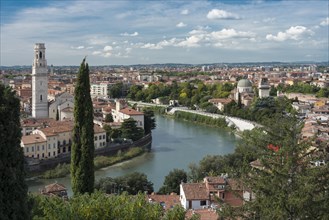 Verona beside river Adige