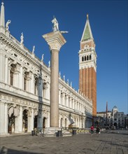 Piazzetta San Marco with library and column