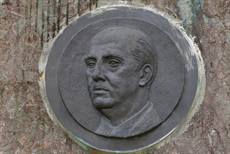 Portrait of the dictator Francisco Franco