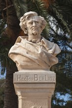 Memorial bust of Hector Berlioz