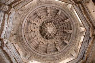 Ceiling in the Marble Temple Seth Anandji Kalayanji Pedhi