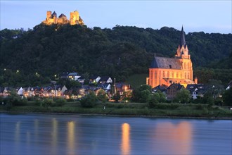 Schonburg Castle and Church of Our Dear Lady Oberwesel