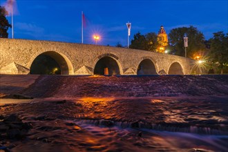 Old bridge over the Lahn