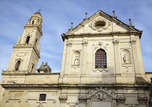 Lecce Cathedral with bell tower