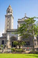 Plaza Roma and Manila Cathedral in Intramuros historic district