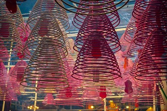 Incense coils at Tin Hau Temple