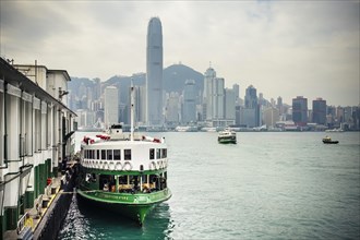 Star Ferry boat at Star Ferry Pier