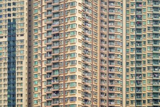 Apartment block towers in Tseung Kwan O