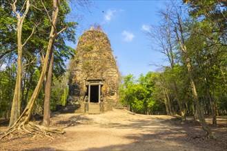 Pre-Angkorian temple ruins at Sambor Prei Kuk