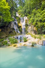 Kuang Si Falls or Tat Kuang Si Waterfall