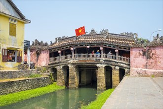 The Japanese Covered Bridge in Hoi An ancient town