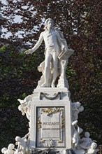 Mozart memorial in Burggarten