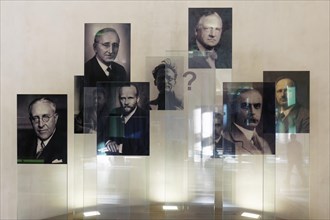 Portraits of Nobel laureates of the University of Vienna