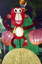 Monkey figure as lantern