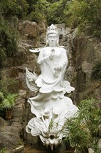 Statue of the Buddhist goddess Gunayin or Kwan Giu or Kaun Kam