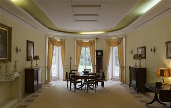 Salon with Regency style furniture